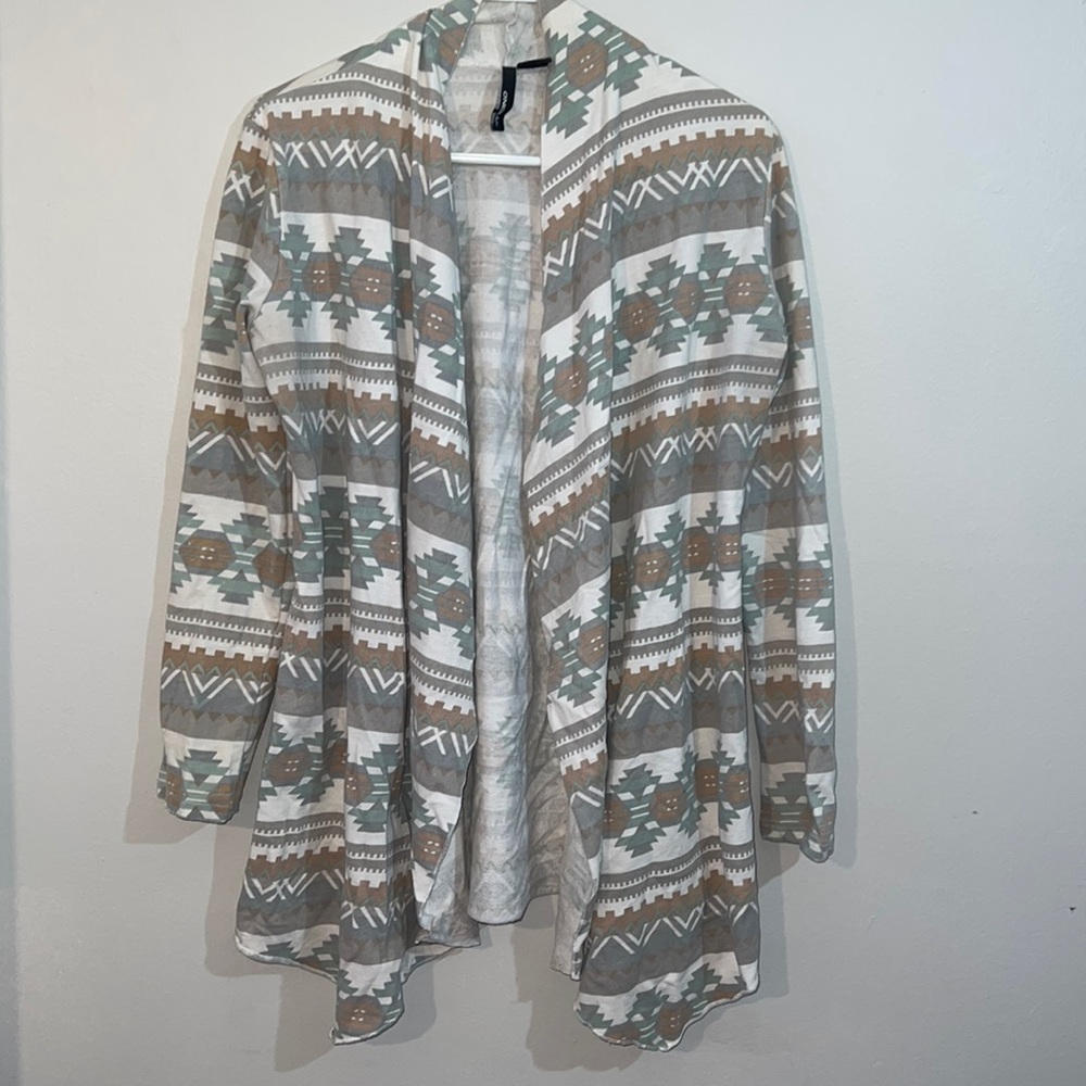 Aztec Sweater Cardigan